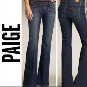 EUC Paige fair fax jeans